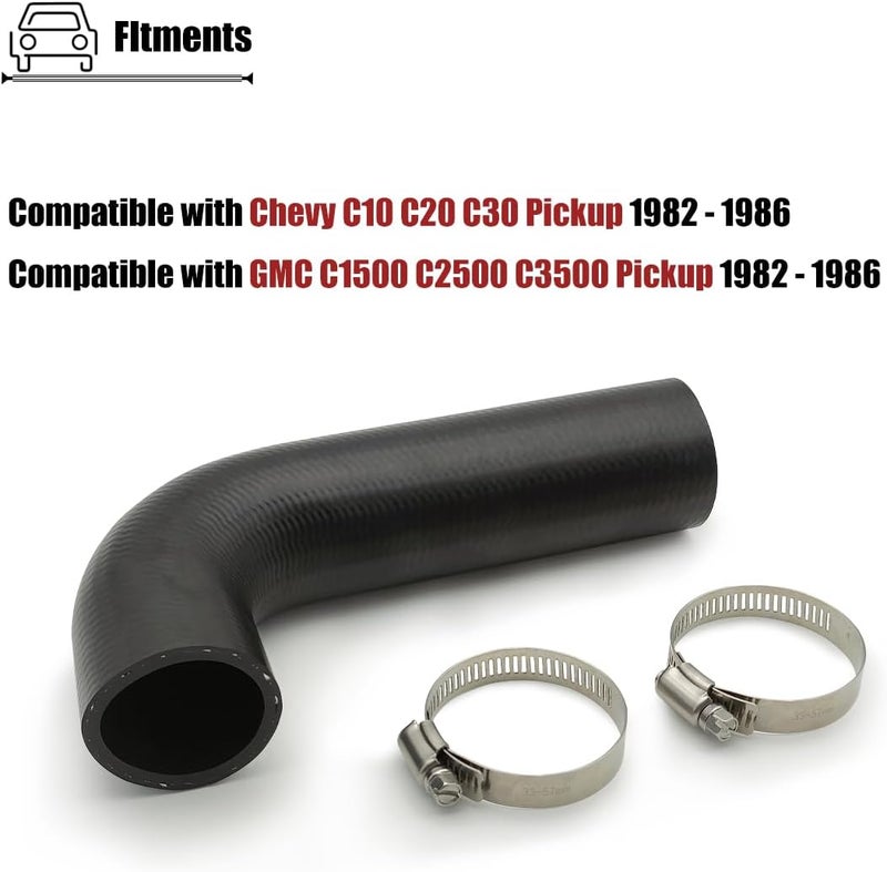 LXROAR01 Fuel Filler Hose Compatible with Chevy C10 C20 C30 Pickup, for GMC C1500 C2500 C3500 1982-1986, for 14040786 - Image 3